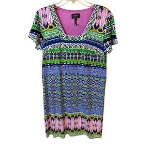 Laundry by‎ Shelli Segal Colorful Print Dress - Size Small